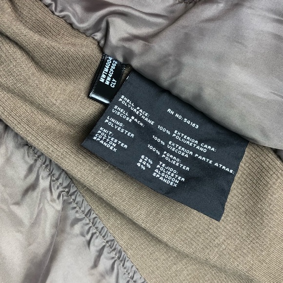 Andrew Marc Faux Leather Moto Jacket - Picture 4 of 8